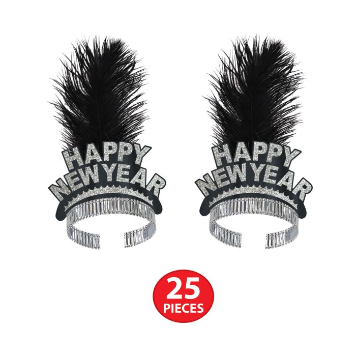 Silver Swing New Year's Eve Party Kit for 50 People