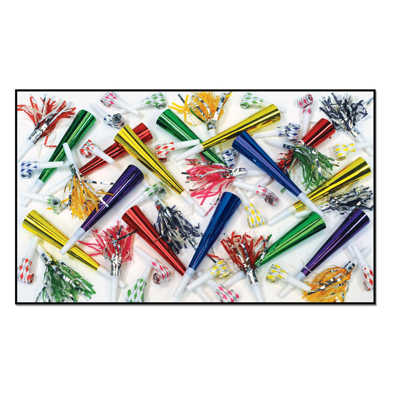 New Year's Eve Packaged Rumpus Noisemaker Assortment - Bulk 600 Pack