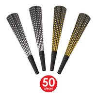 Silver & Gold Cheers To The New Year Assortment for 50 People (1 Kit/Case)