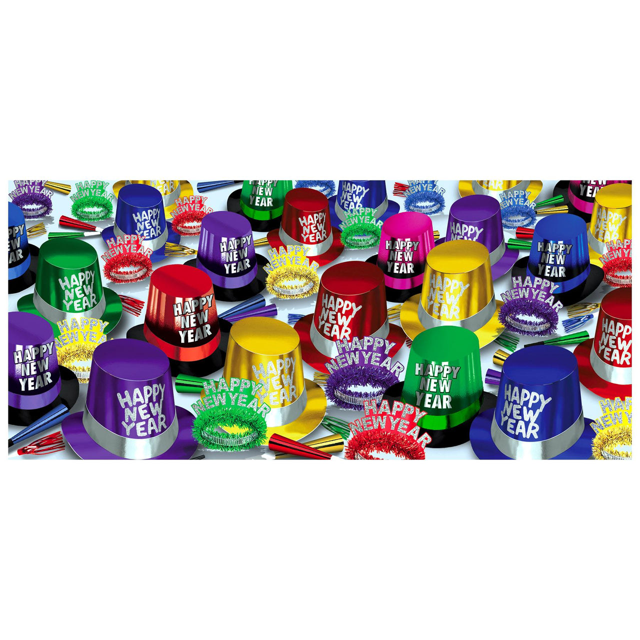 The Great New Year Party Kit for 300 People - Multicolor