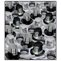 The Great New Year Party Kit for 300 People - Silver