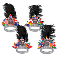 New Year's Eve International Tiara - Bulk 50 Pack