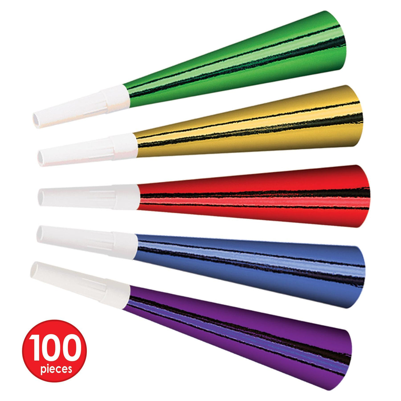 Foil New Years Party Horns