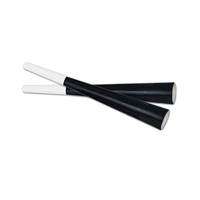 Black New Years Party Horns - Bulk 100 Pack