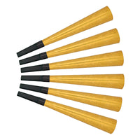 Swingin' Gold New Years Party Horns - Bulk 100 Pack