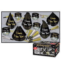 Midnight New Year's Eve Party Kit for 10