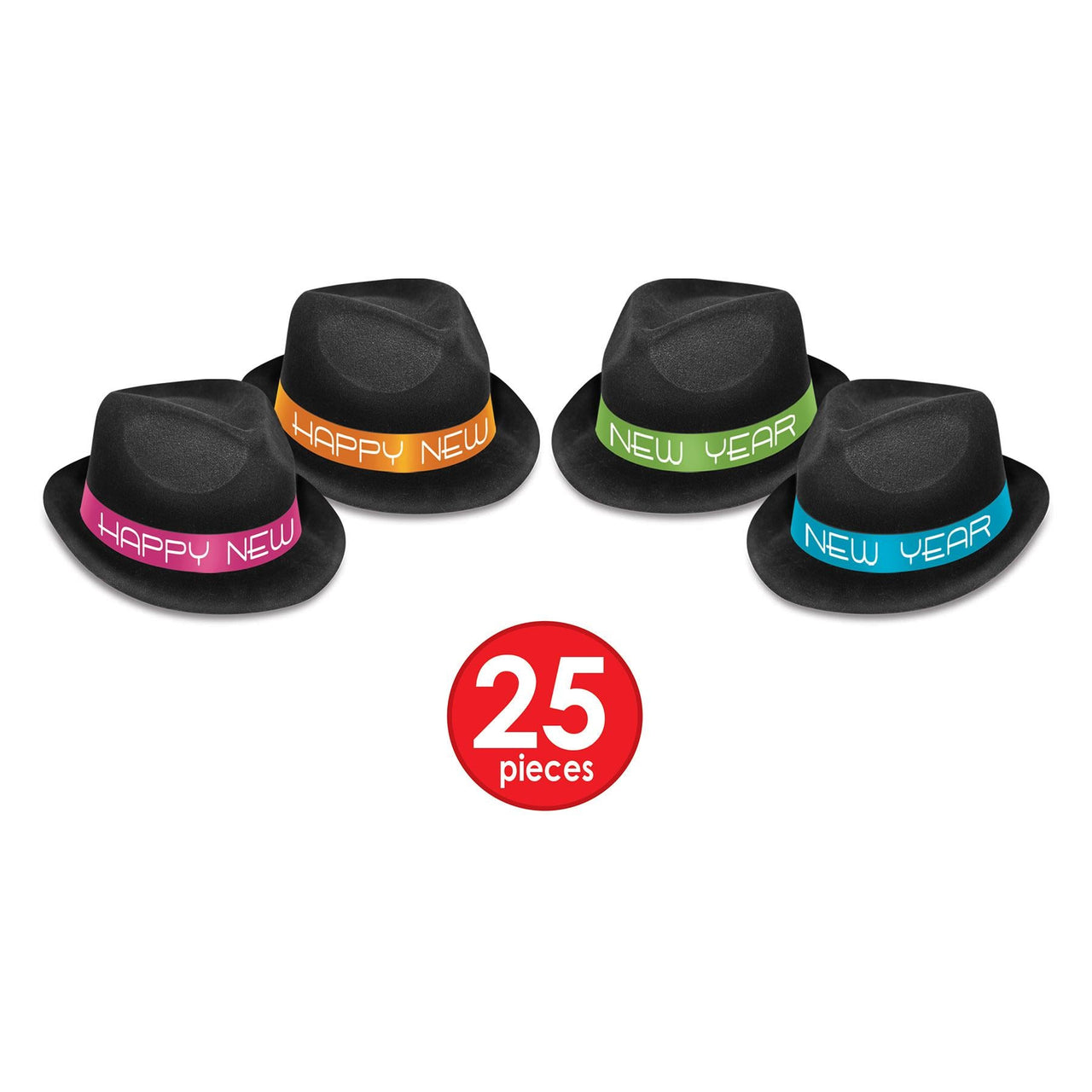 Neon Glow Chairman Assortment for 50, party supplies, decorations, The Beistle Company, New Years, Bulk, Holiday Party Supplies, Discount New Years Eve 2017 Party Supplies, 2017 New Year's Eve Party Kits, New Year's Party Kits for 50 People