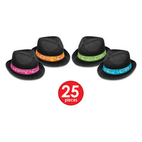 Neon Glow Chairman Assortment for 50, party supplies, decorations, The Beistle Company, New Years, Bulk, Holiday Party Supplies, Discount New Years Eve 2017 Party Supplies, 2017 New Year's Eve Party Kits, New Year's Party Kits for 50 People