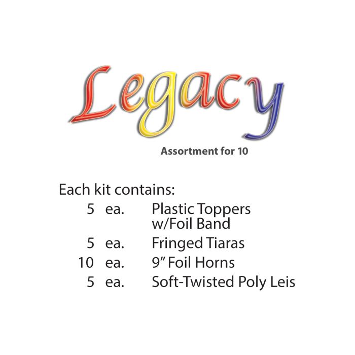 New Year's Eve Legacy Party Kit for 10