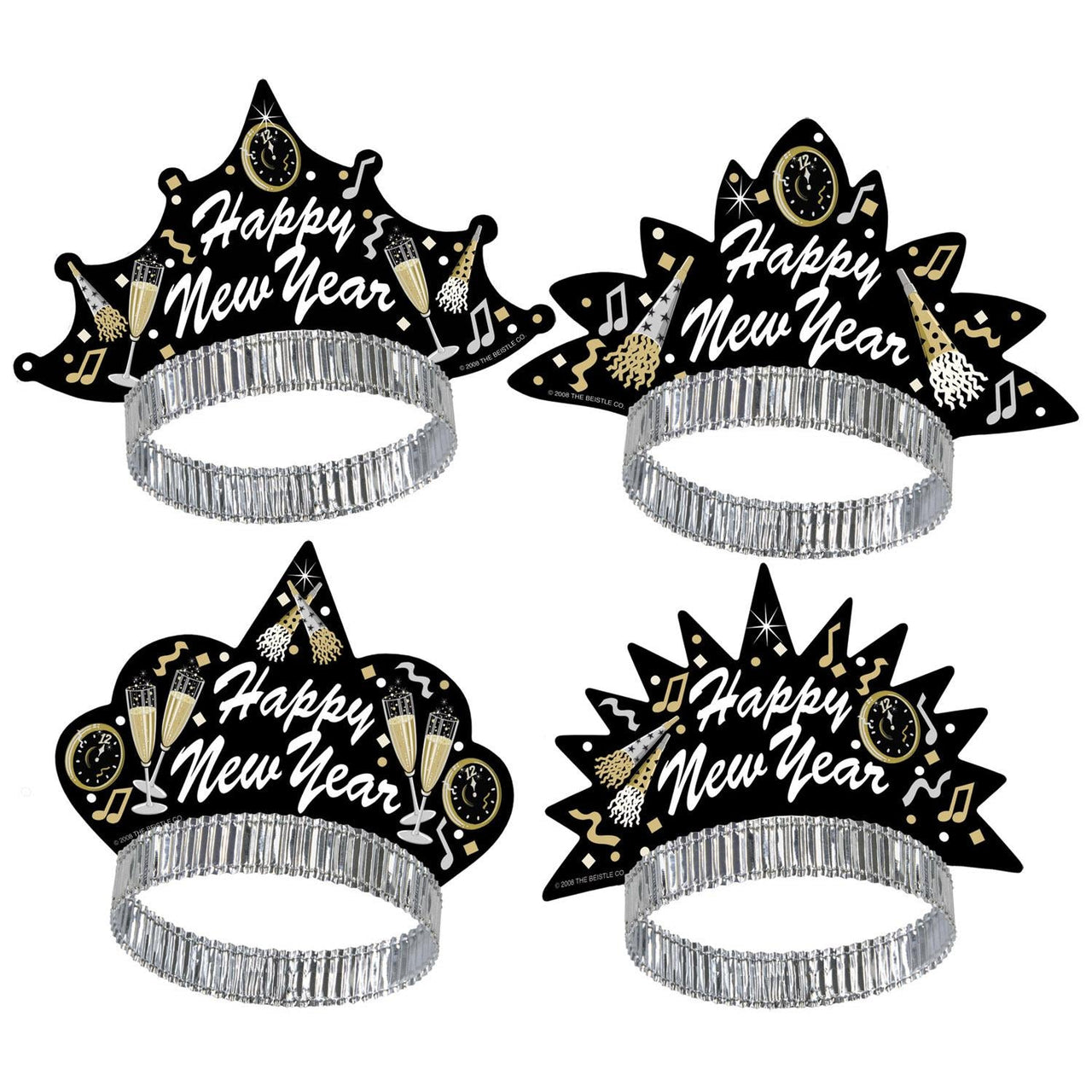 New Year Tymes Tiara - Bulk 50 Pack