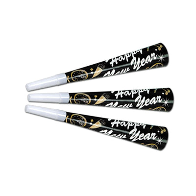 New Year Tymes Horns - Bulk 100 Pack