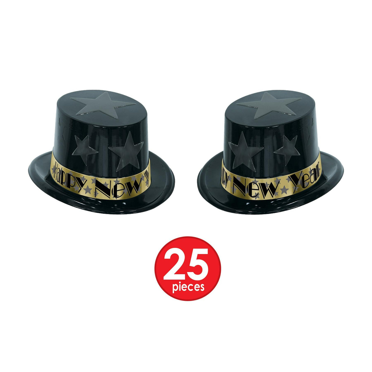 Gold New Year Star Party Kit for 50 People