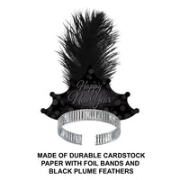 50 Pack Bulk Blackout New Year Tiara