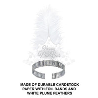 50 Pack Bulk Whiteout New Year Tiara