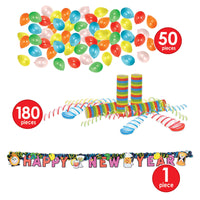 Super Bonanza New Year's Eve Party Kit for 100 People