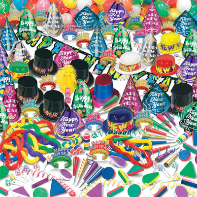 Super Bonanza New Year's Eve Party Kit for 100 People