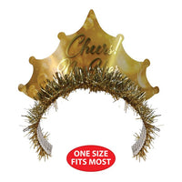50 Pack Bulk Champagne New Year Tiara