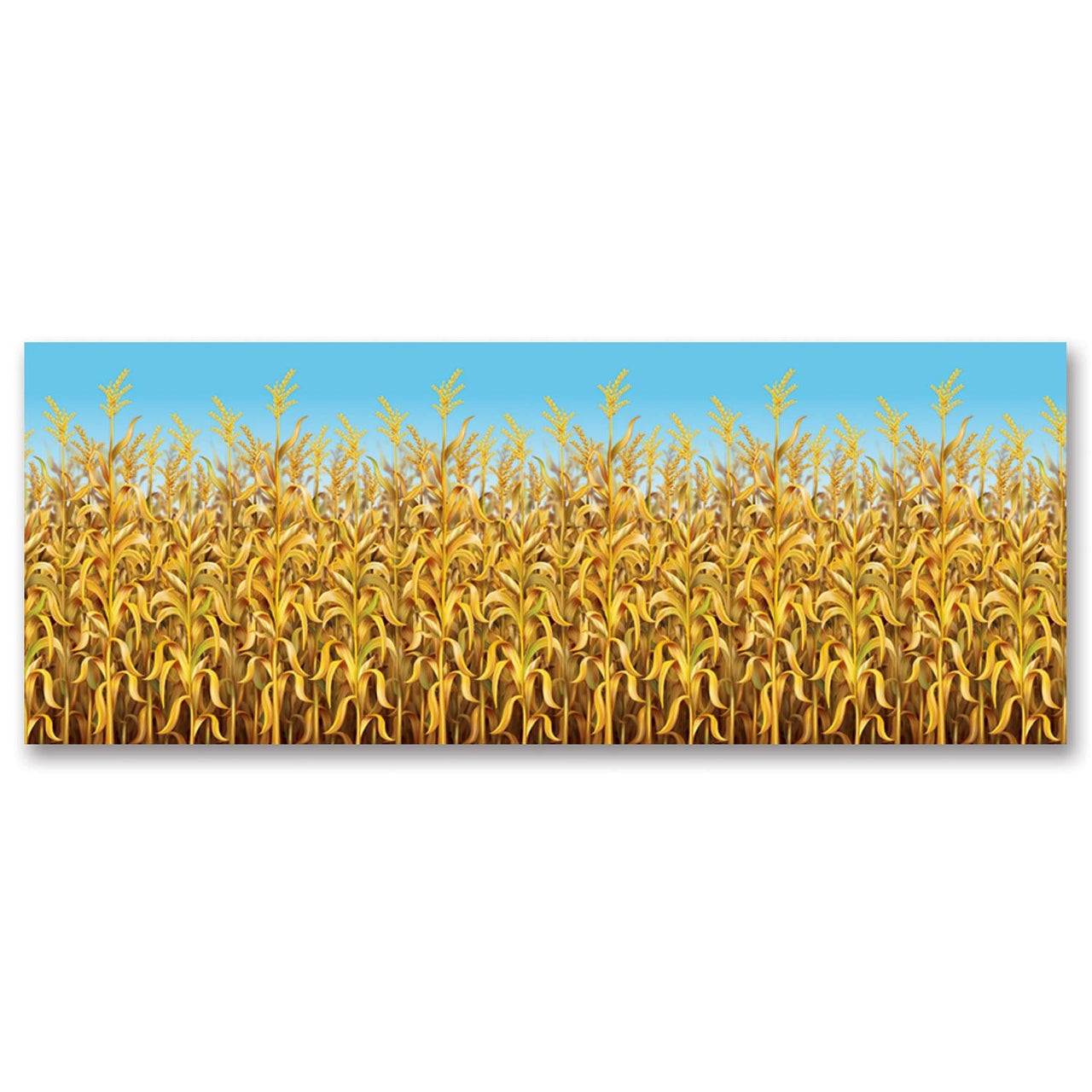 Thanksgiving Cornstalks Backdrop - Bulk 6 Pack