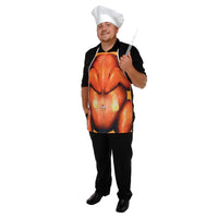 Thanksgiving Fabric Novelty Apron - Bulk/6 Aprons
