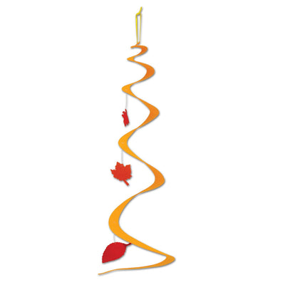 Thanksgiving Felt Fall Leaf Whirl - Bulk/6 Whirls