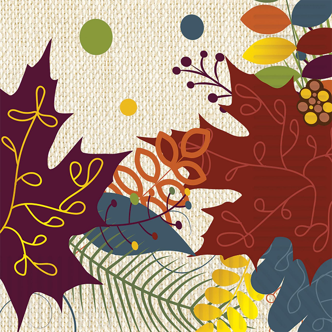 Beistle Friendsgiving Beverage Napkins (Case of 192)