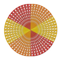 Thanksgiving Leaf Jumbo Display Fan - Bulk/4 Fans