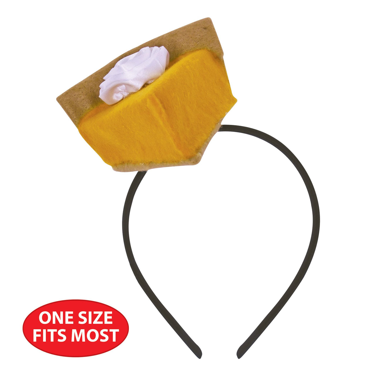 12 Pack Bulk Festive Pumpkin Pie Headband Thanksgiving & Fall