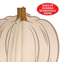 36 Pack Bulk 3-D Pumpkin Centerpieces