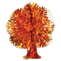 Thanksgiving Metallic Fall Tree - Bulk/12 Trees