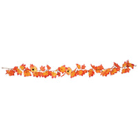 Thanksgiving Autumn Garland - Bulk 12 Pack