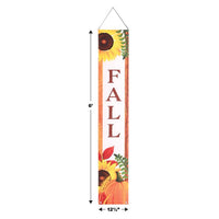 12 Pack Bulk Fall Fabric Door Panel Set