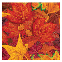 Thanksgiving Fall Leaf Luncheon Napkins - Bulk 192 Pack