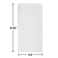 White Buffet Airlaid Napkins (50/Pkg)