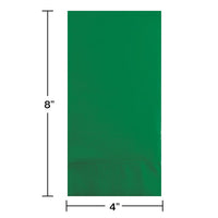 Emerald Green Guest Towel, 3 Ply, 16 ct Party Decoration