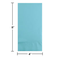 192 pc Bulk Pastel Blue 3 Ply Guest Towels