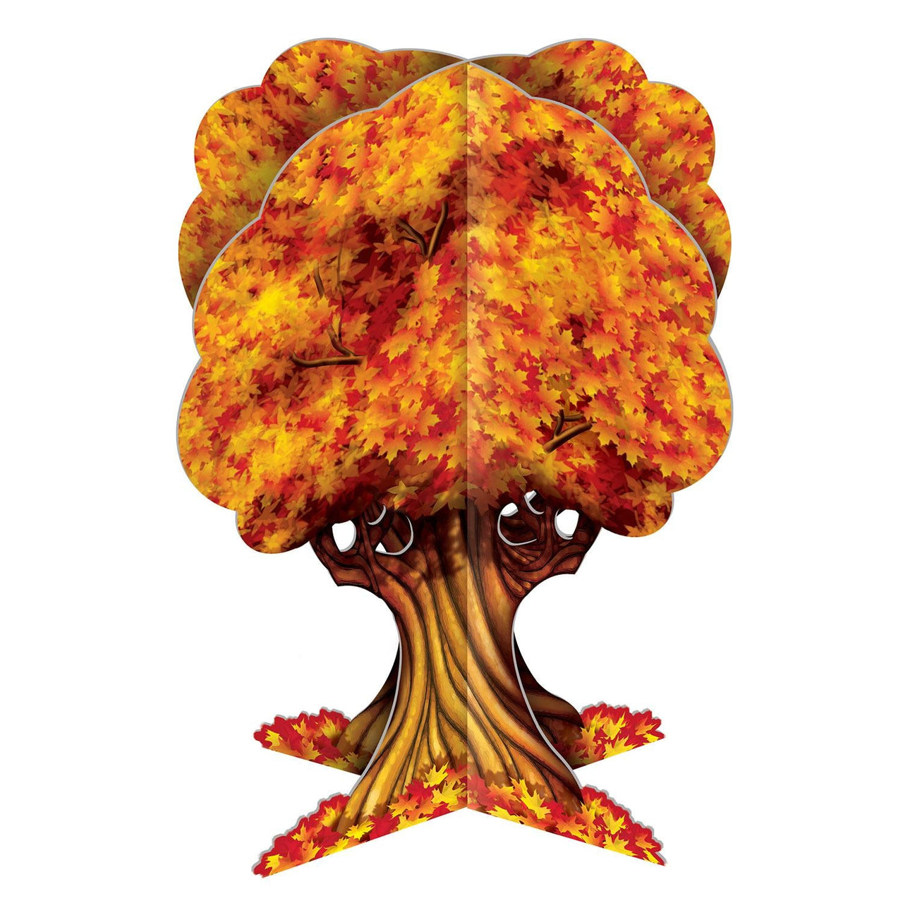 Thanksgiving 3-D Fall Tree Centerpiece - Bulk 12 Pack