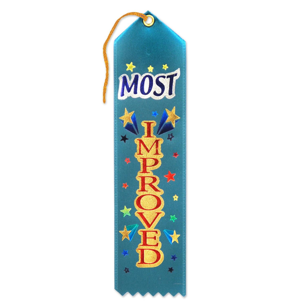 Most Improved Award Ribbon - Bulk 6 Pack