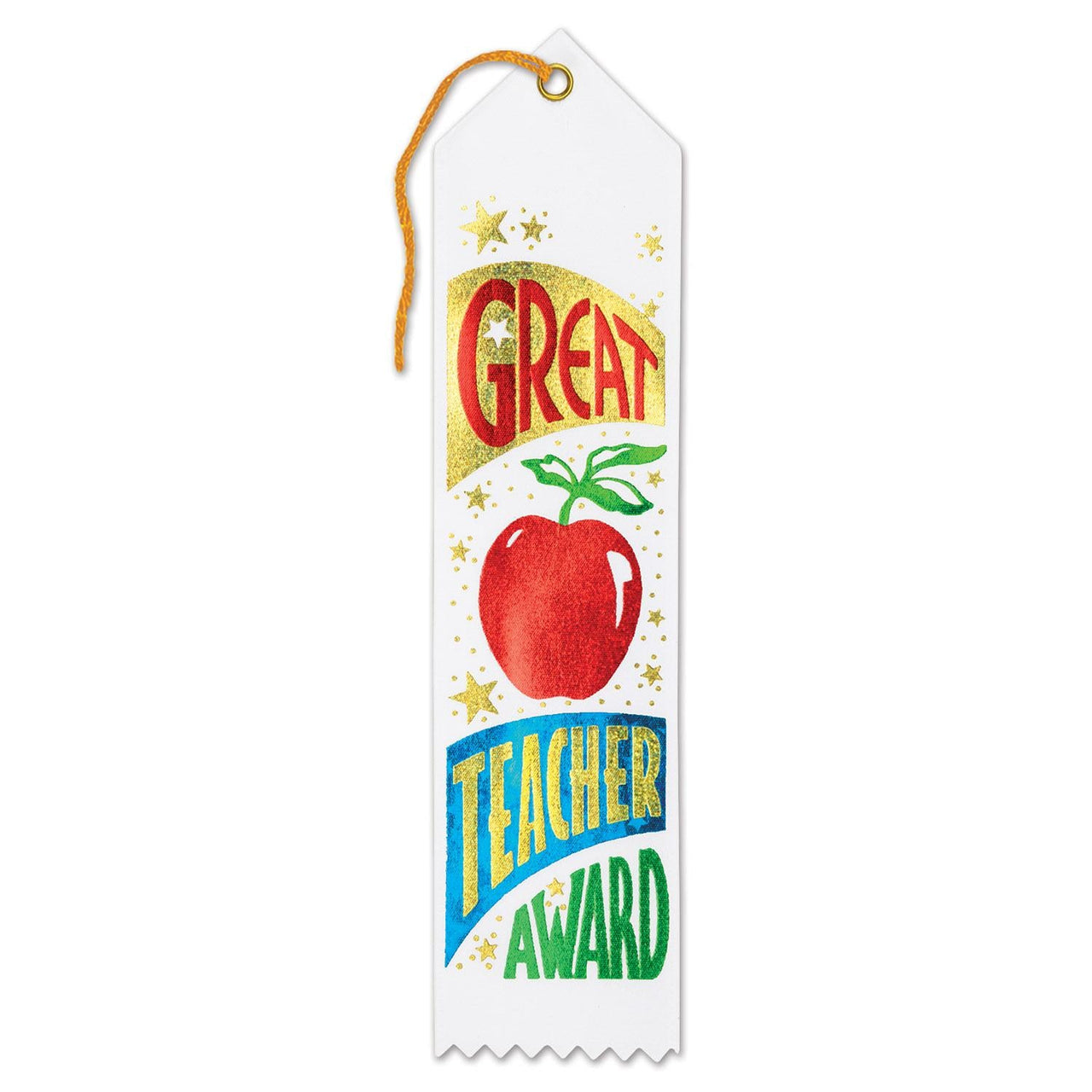Great Teacher Award Ribbon - Bulk 6 Pack