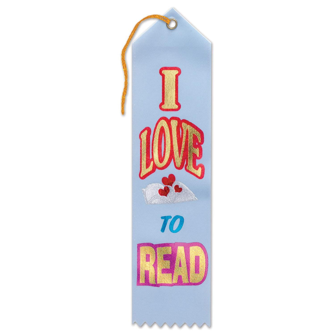 I Love To Read Award Ribbon - Bulk 6 Pack