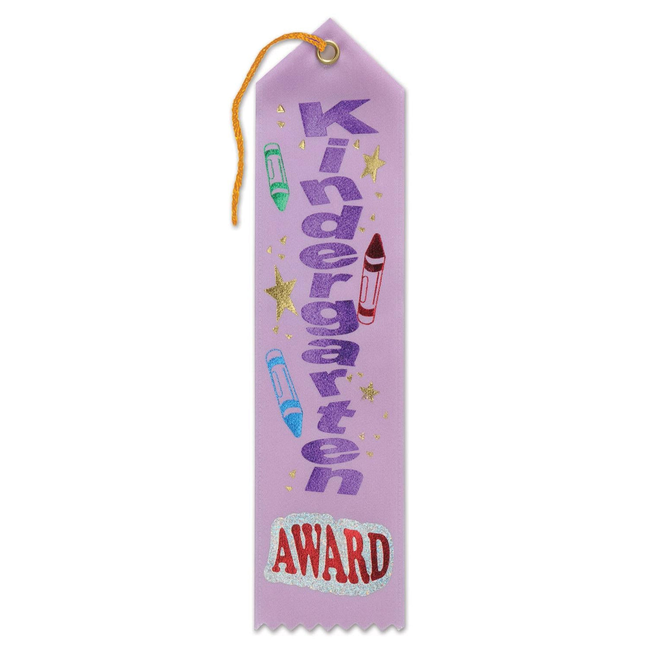 Kindergarten Award Ribbon - Bulk 6 Pack