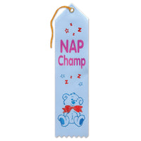 Nap Champ Award Ribbon - Bulk 6 Pack
