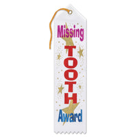 Missing Tooth Award Ribbon - Bulk 6 Pack