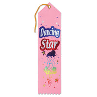 Dancing Star Award Ribbon - Bulk 6 Pack