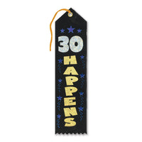 30 Happens Award Ribbon - Bulk 6 Pack