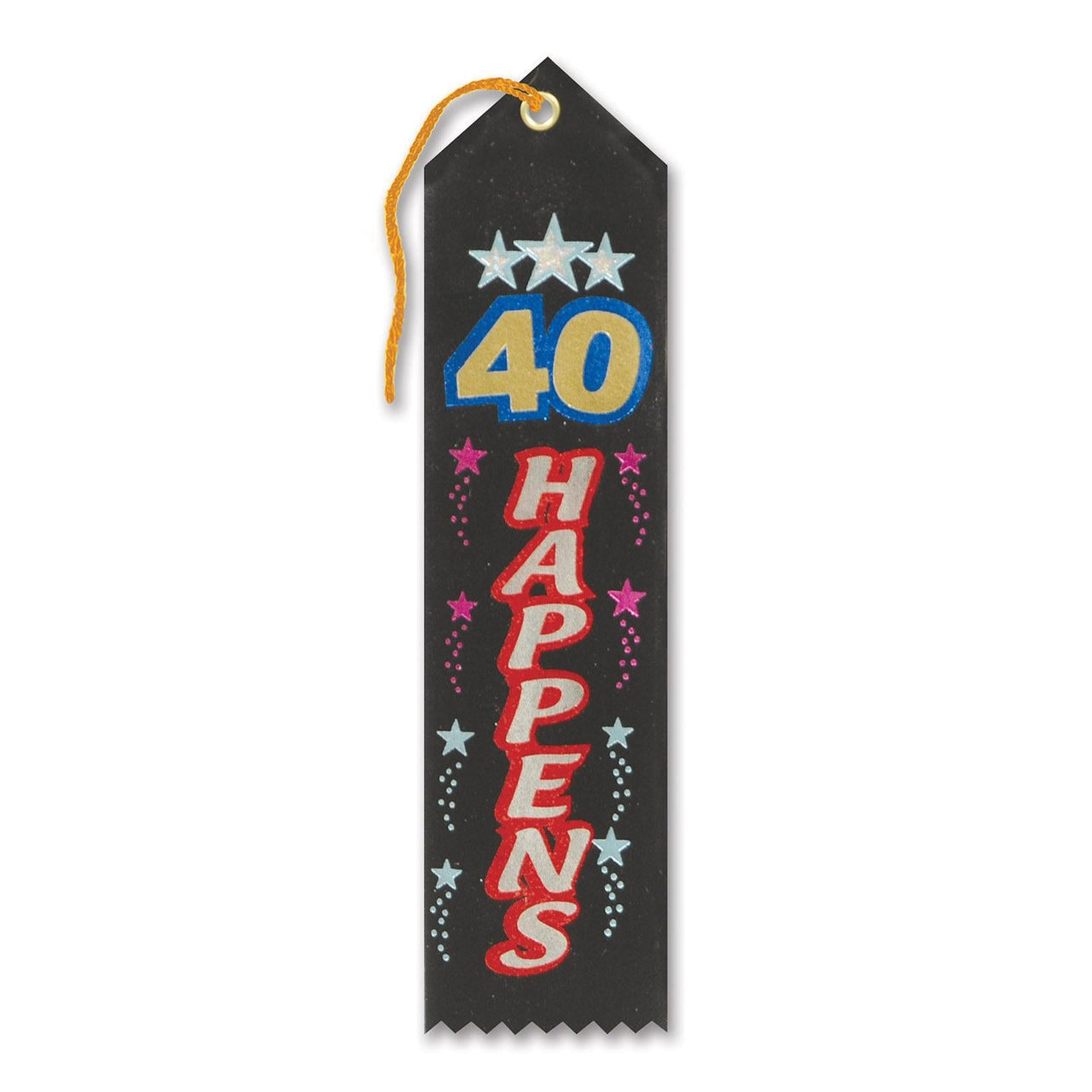 40 Happens Award Ribbon - Bulk 6 Pack