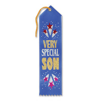 Very Special Son Award Ribbon - Bulk 6 Pack