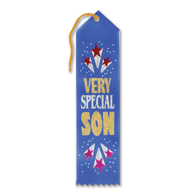 Very Special Son Award Ribbon - Bulk 6 Pack