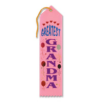 Greatest Grandma Award Ribbon - Bulk 6 Pack