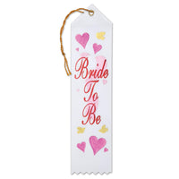 Bride To Be Award Ribbon - Bulk 6 Pack