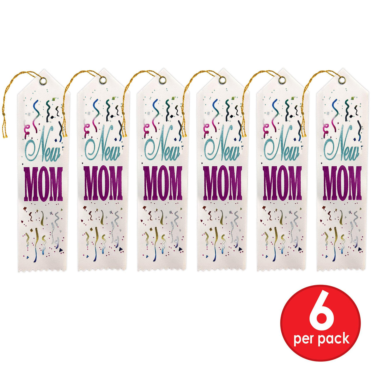 New Mom Award Ribbon (Pack of 6)